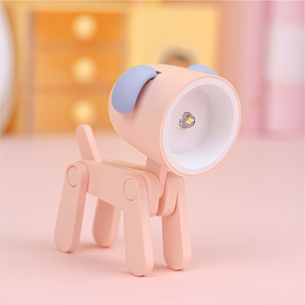 New Spotted Puppy Mini Night Light Desktop Lamp DIY Creative Gift Cartoon Ins Girl Cute Ornament