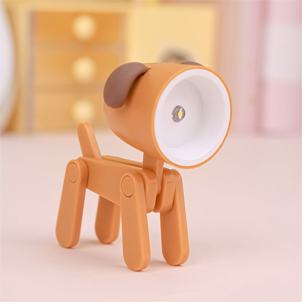 New Spotted Puppy Mini Night Light Desktop Lamp DIY Creative Gift Cartoon Ins Girl Cute Ornament